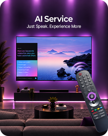 AI Service — Just Speak. Experience More