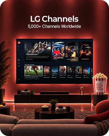 LG Channels — 5,000+ Channels Worldwide